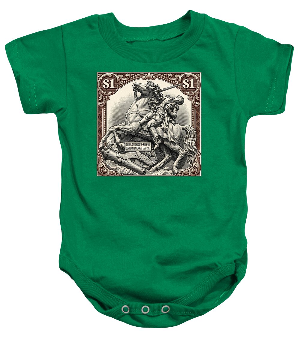 Gen. David Wooster $1 2 - Baby One-Piece
