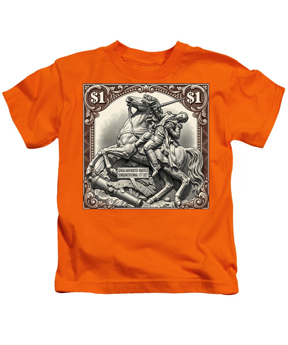 Gen. David Wooster $1 2 - Kids T-Shirt