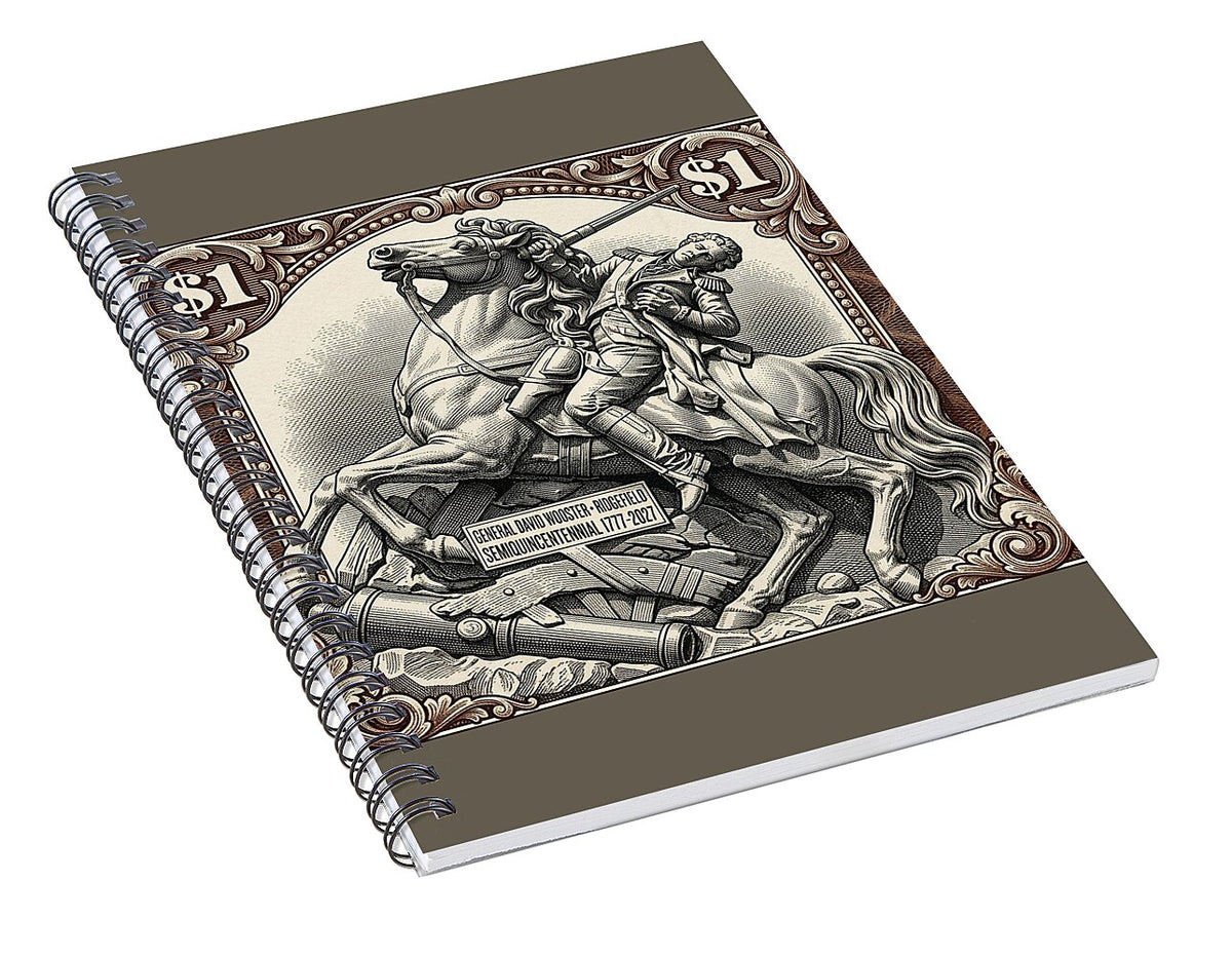 Gen. David Wooster $1 2 - Spiral Notebook