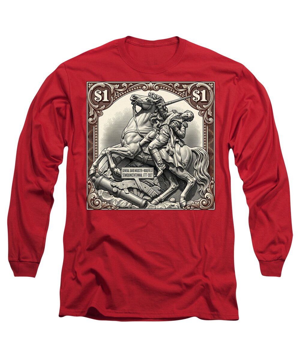 Gen. David Wooster $1 2 - Long Sleeve T-Shirt