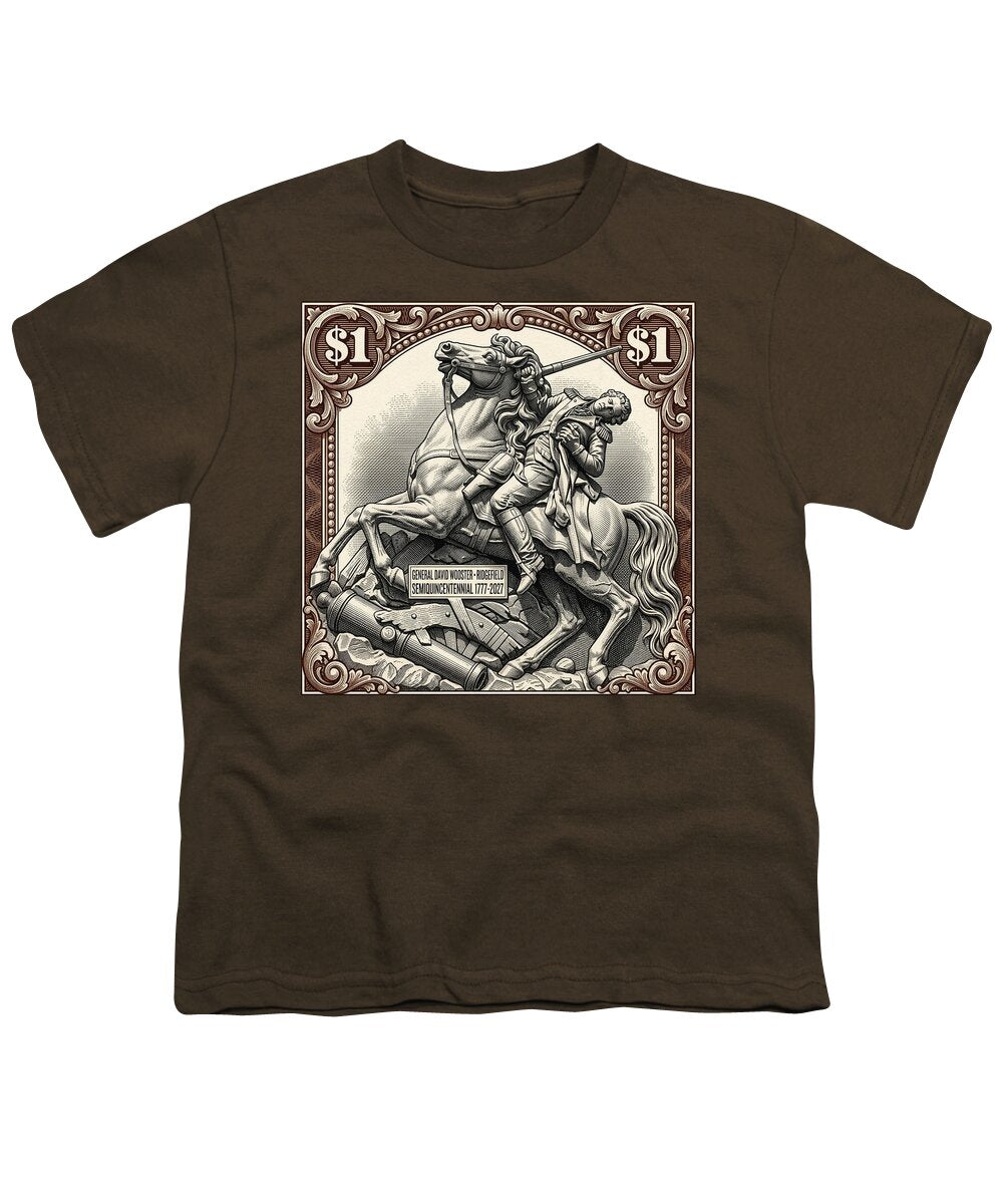 Gen. David Wooster $1 2 - Youth T-Shirt