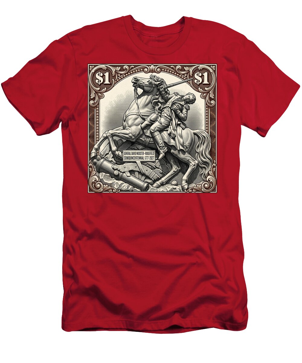 Gen. David Wooster $1 2 - T-Shirt