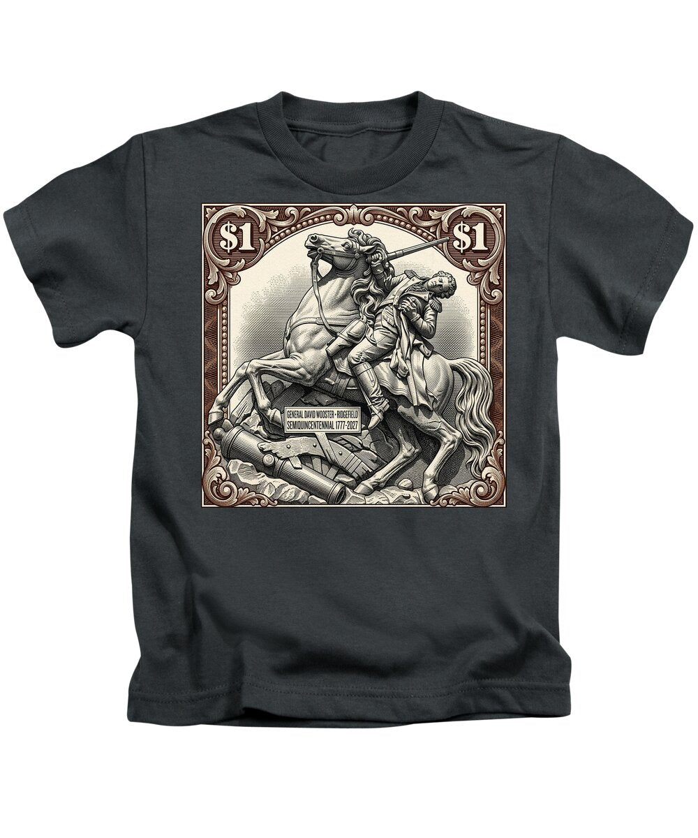Gen. David Wooster $1 2 - Kids T-Shirt