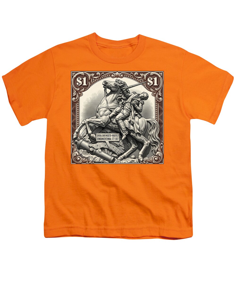 Gen. David Wooster $1 2 - Youth T-Shirt