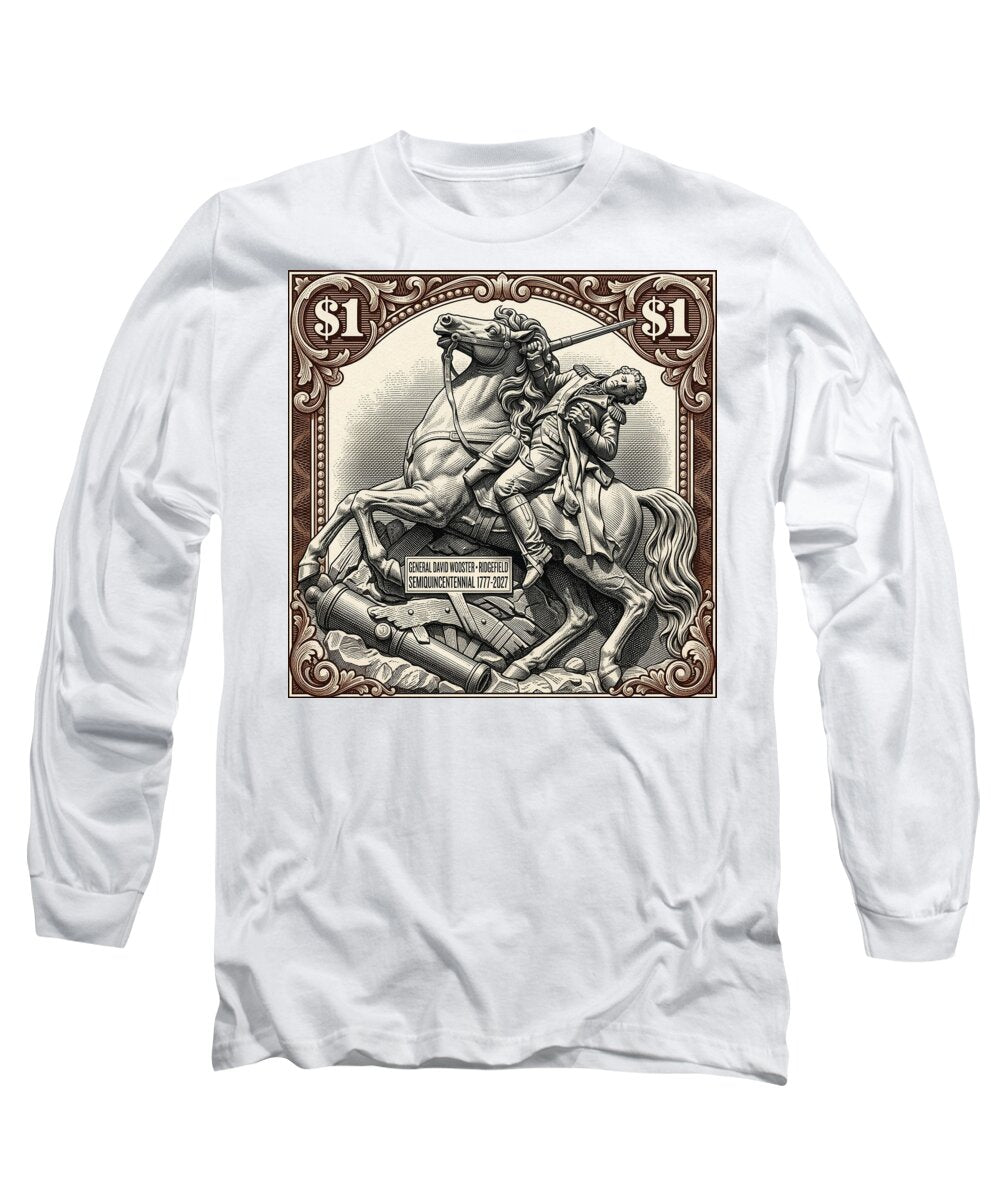 Gen. David Wooster $1 2 - Long Sleeve T-Shirt