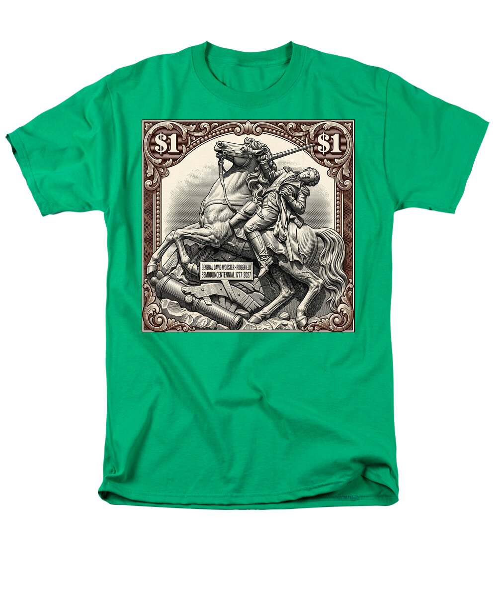 Gen. David Wooster $1 2 - Men's T-Shirt  (Regular Fit)