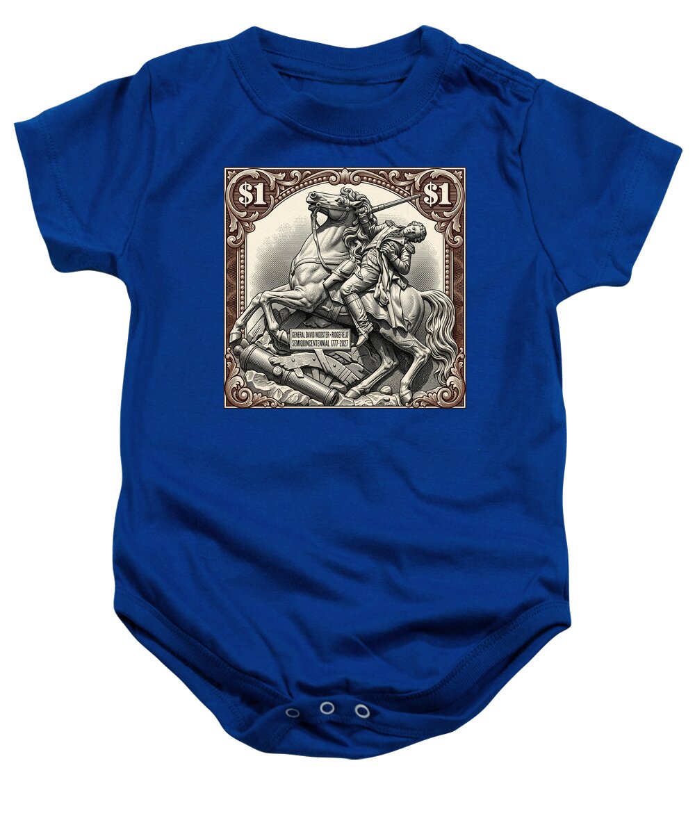 Gen. David Wooster $1 2 - Baby One-Piece