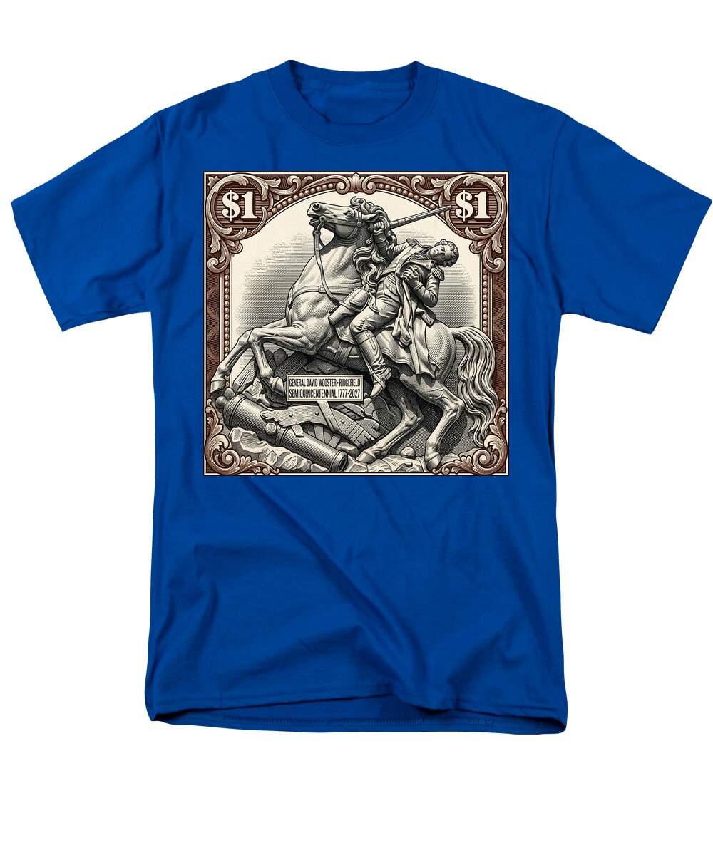 Gen. David Wooster $1 2 - Men's T-Shirt  (Regular Fit)
