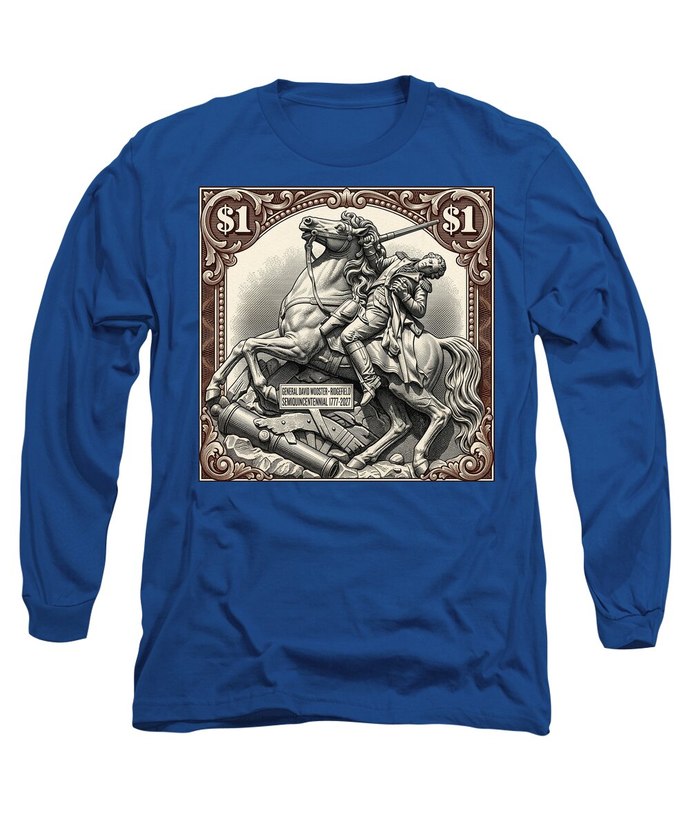 Gen. David Wooster $1 2 - Long Sleeve T-Shirt