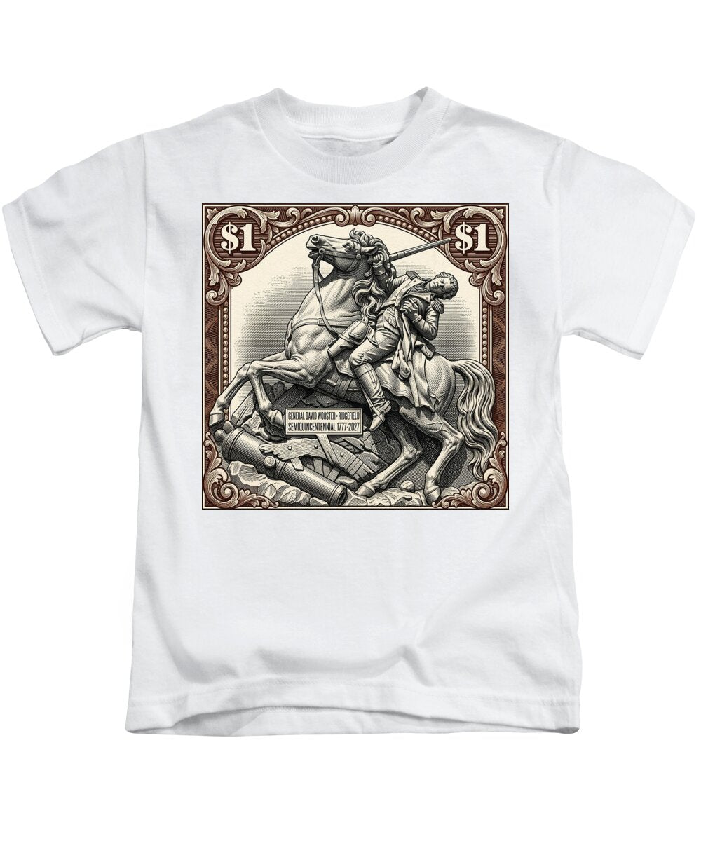Gen. David Wooster $1 2 - Kids T-Shirt