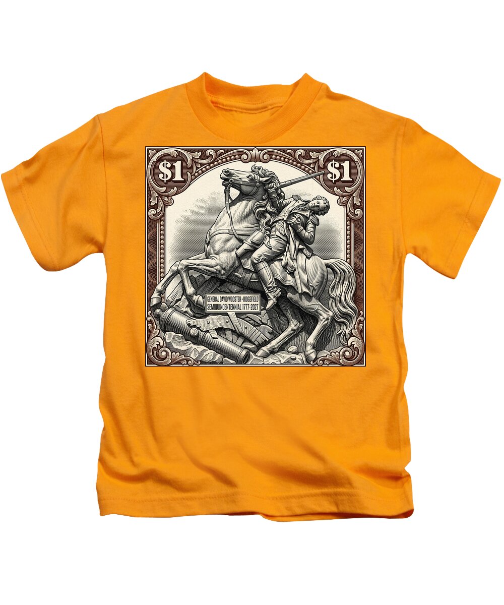 Gen. David Wooster $1 2 - Kids T-Shirt