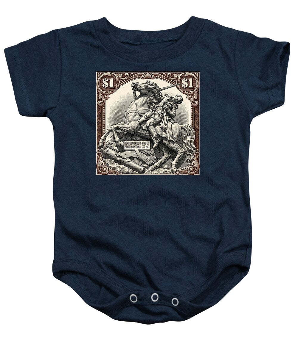 Gen. David Wooster $1 2 - Baby One-Piece