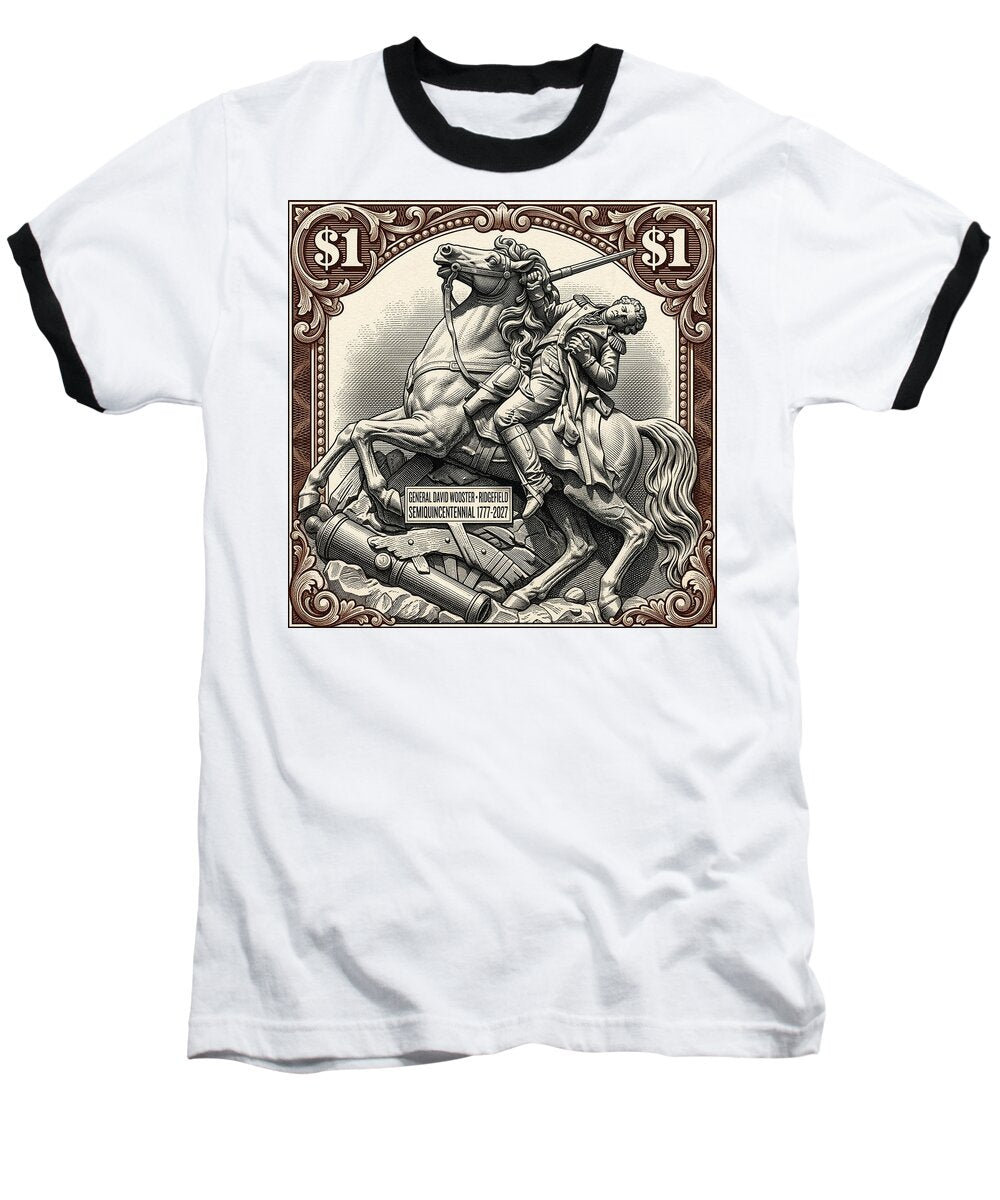 Gen. David Wooster $1 2 - Baseball T-Shirt
