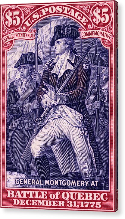 Gen. Richard Montgomery $5 1 - Acrylic Print