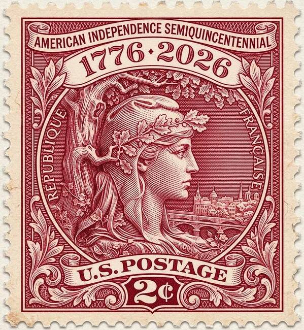 Liberty 2c 1 - Art Print