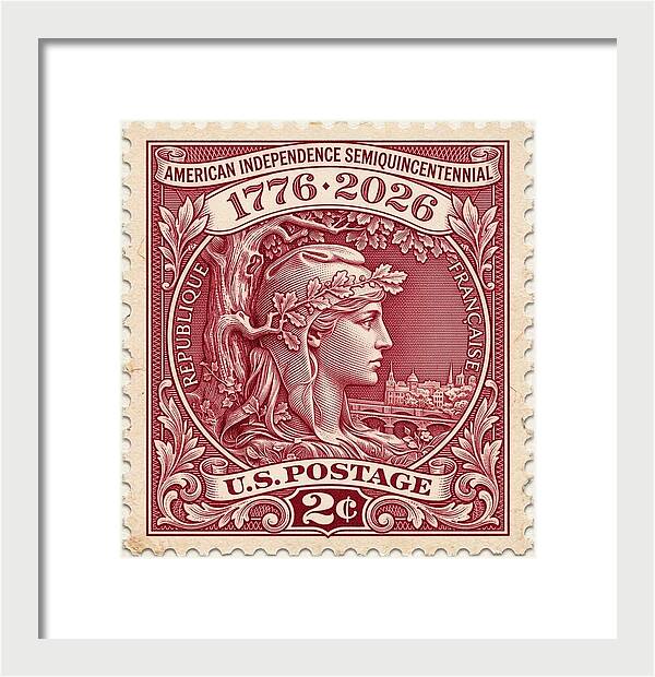 Liberty 2c 1 - Framed Print