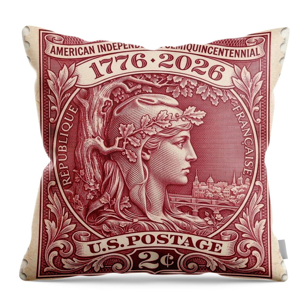 Liberty 2c 1 - Throw Pillow