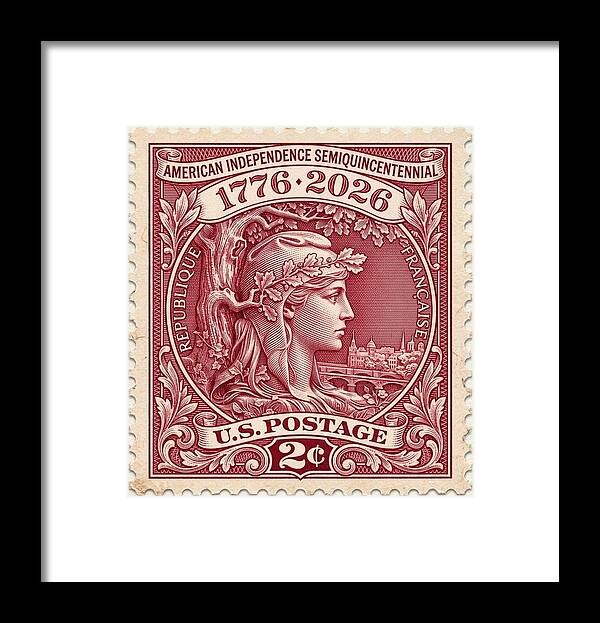 Liberty 2c 1 - Framed Print