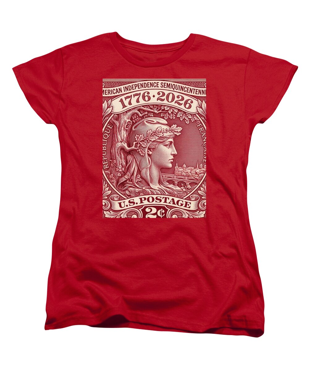 Liberty 2c 1 - Women's T-Shirt (Standard Fit)