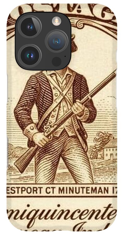Minuteman 1/2c 1 - Phone Case