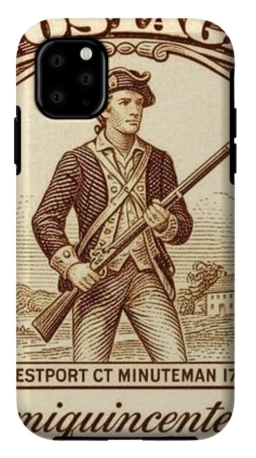 Minuteman 1/2c 1 - Phone Case
