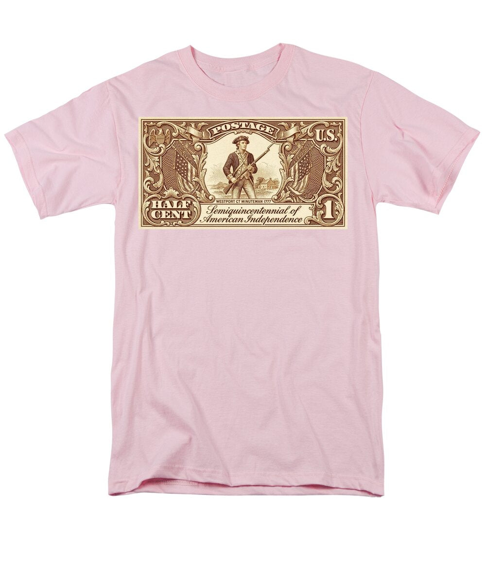 Minuteman 1/2c 1 - Men's T-Shirt  (Regular Fit)