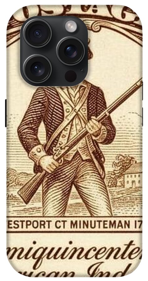 Minuteman 1/2c 1 - Phone Case