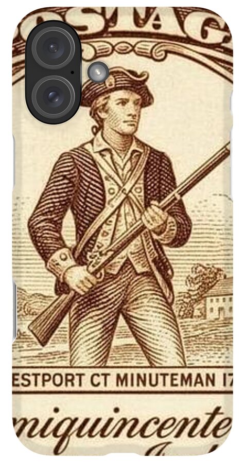 Minuteman 1/2c 1 - Phone Case