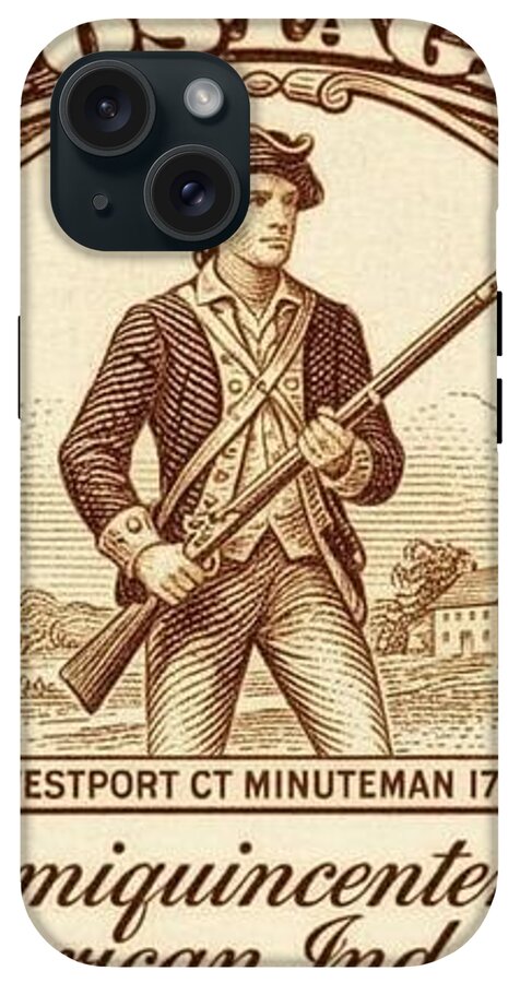 Minuteman 1/2c 1 - Phone Case
