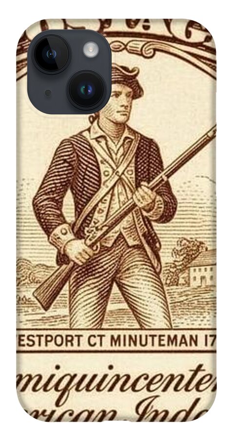 Minuteman 1/2c 1 - Phone Case