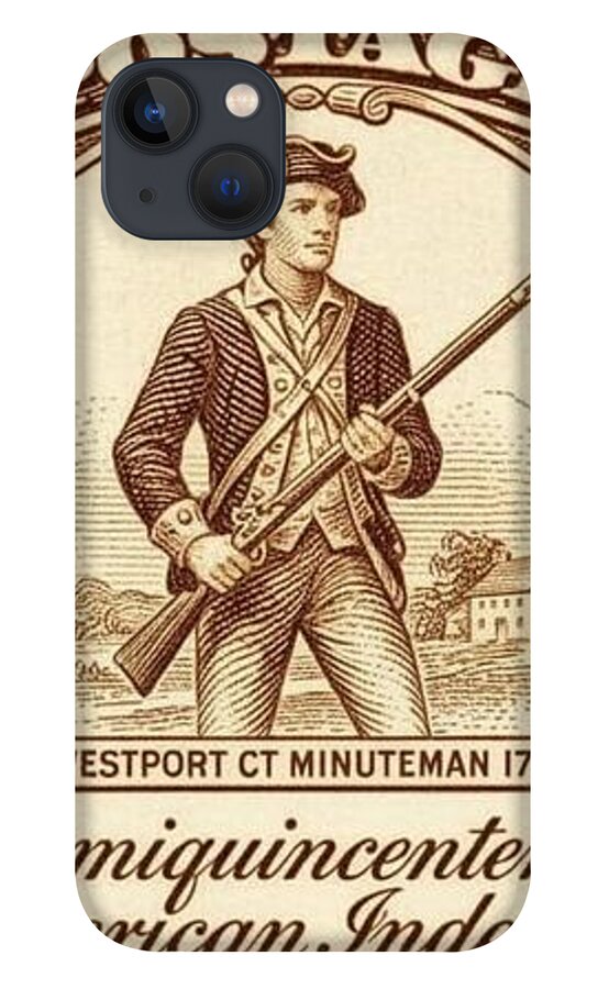Minuteman 1/2c 1 - Phone Case