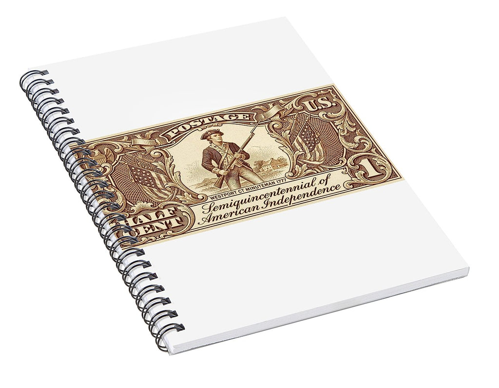 Minuteman 1/2c 1 - Spiral Notebook