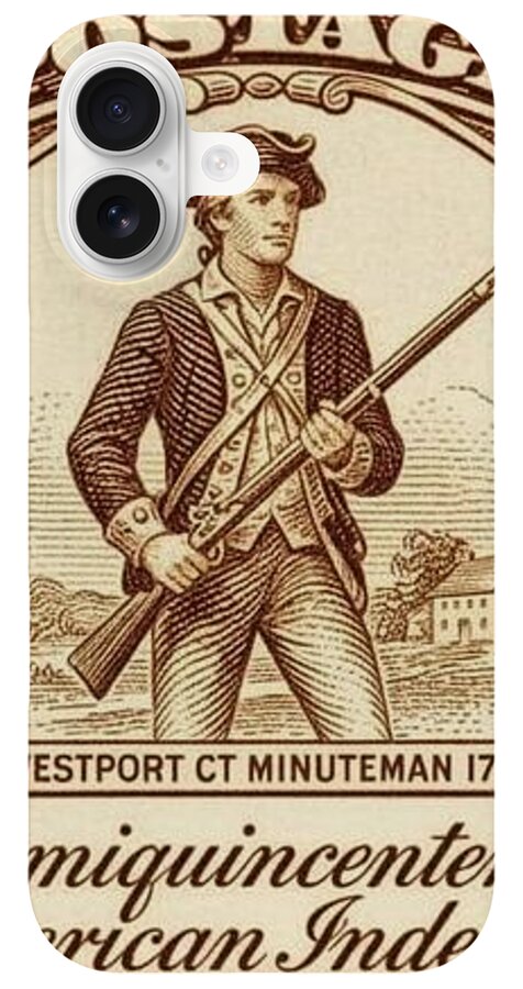 Minuteman 1/2c 1 - Phone Case