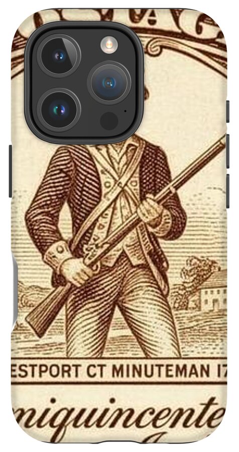 Minuteman 1/2c 1 - Phone Case