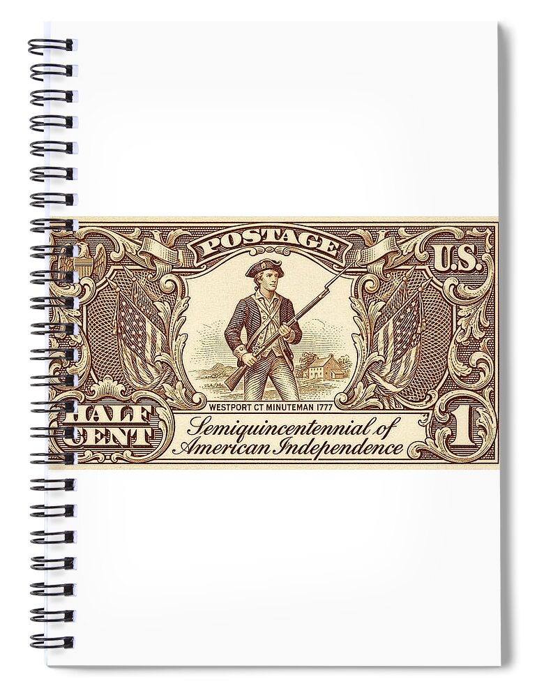 Minuteman 1/2c 1 - Spiral Notebook