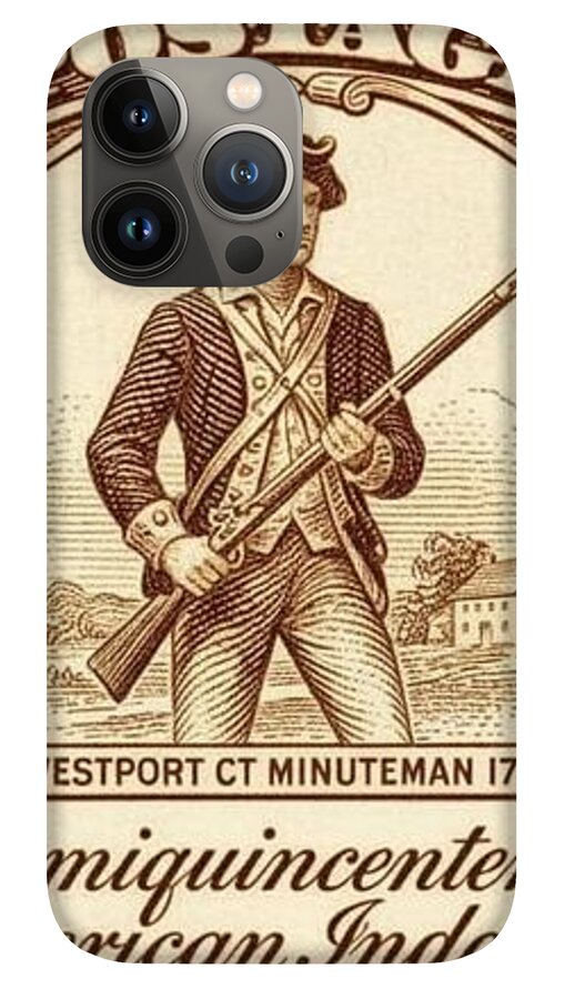 Minuteman 1/2c 1 - Phone Case