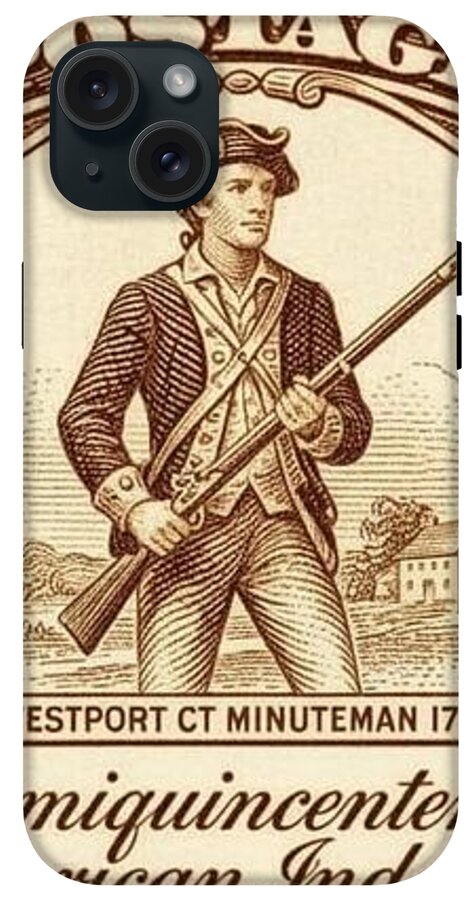 Minuteman 1/2c 1 - Phone Case
