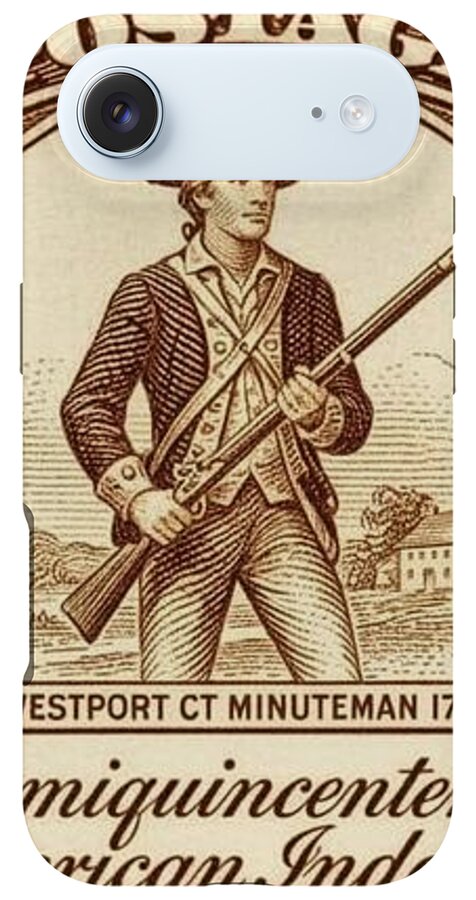 Minuteman 1/2c 1 - Phone Case