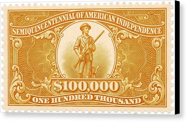 Minuteman $100,000 1 - Canvas Print