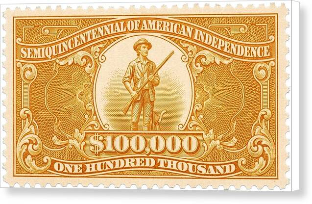Minuteman $100,000 1 - Canvas Print