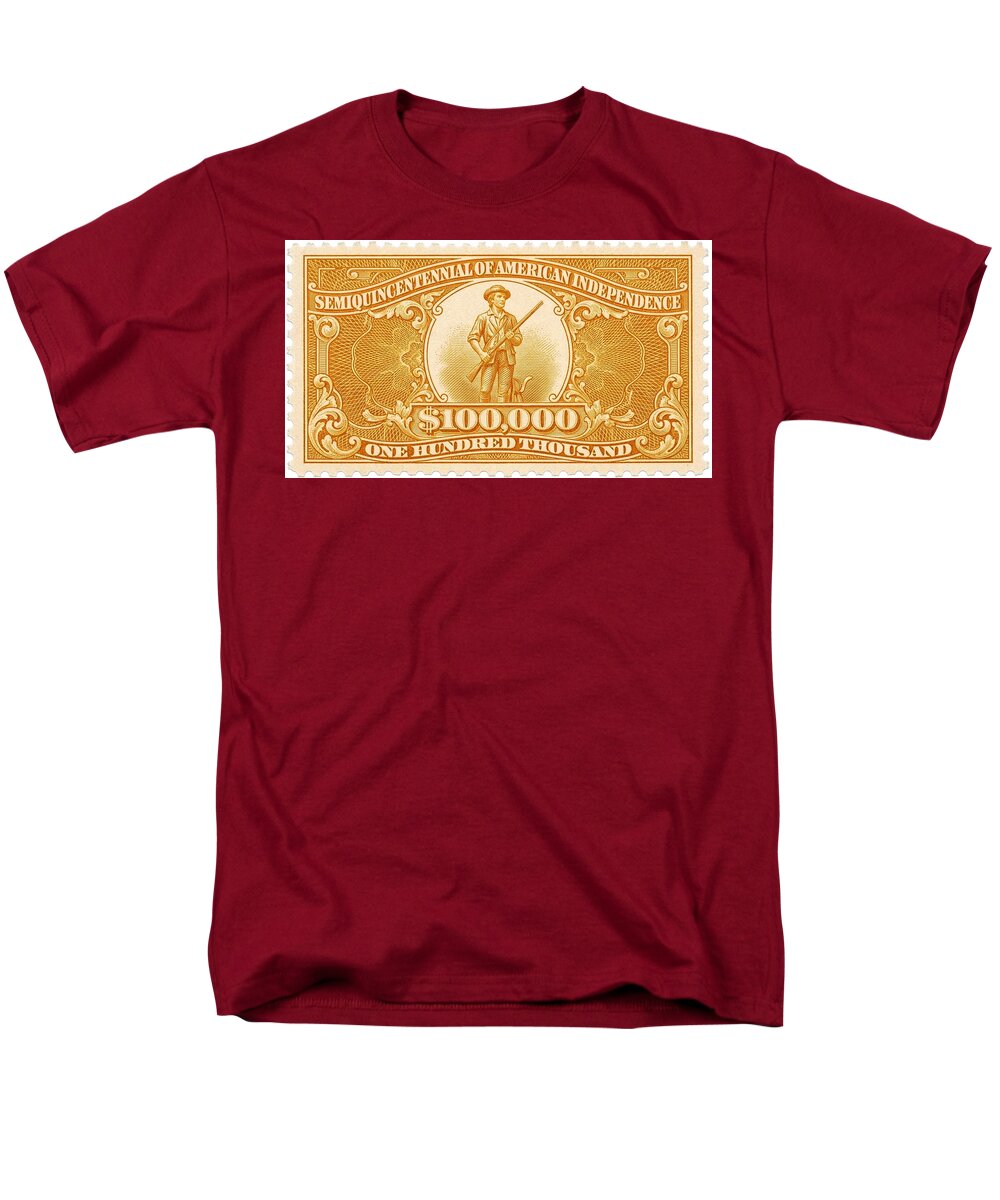 Minuteman $100,000 1 - Men's T-Shirt  (Regular Fit)