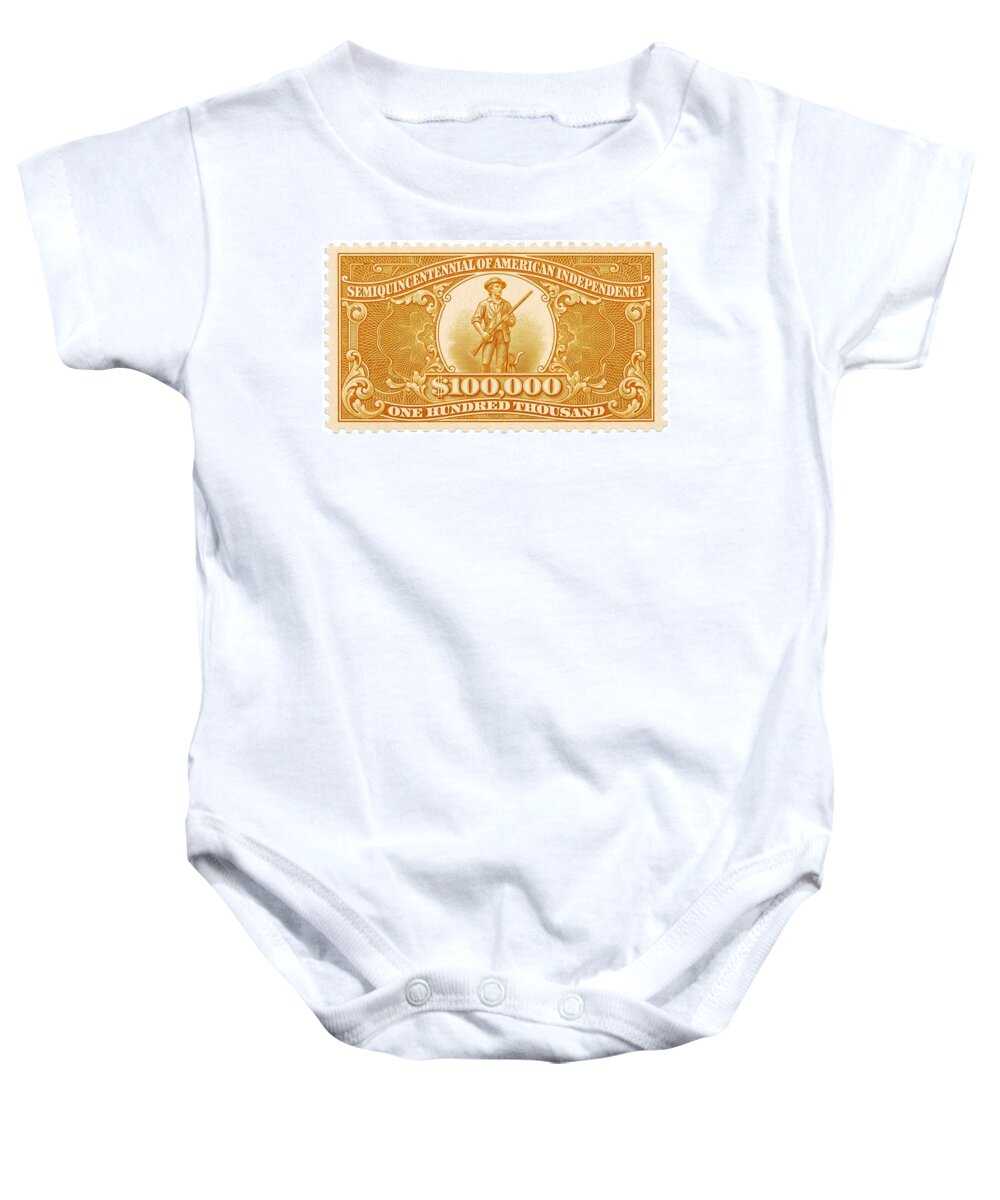 Minuteman $100,000 1 - Baby One-Piece
