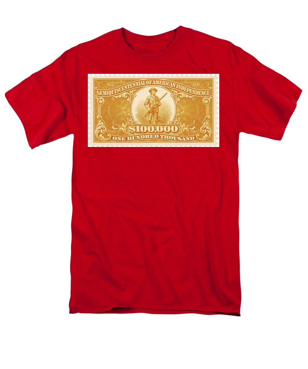 Minuteman $100,000 1 - Men's T-Shirt  (Regular Fit)