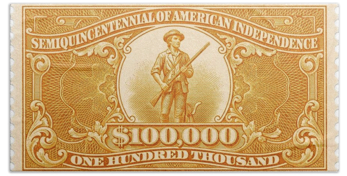 Minuteman $100,000 1 - Bath Towel