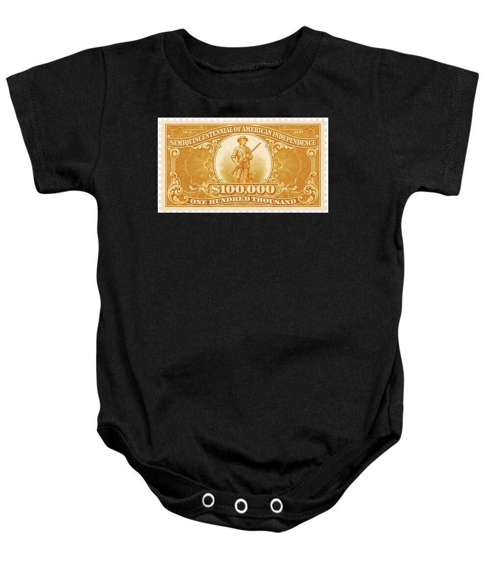 Minuteman $100,000 1 - Baby One-Piece