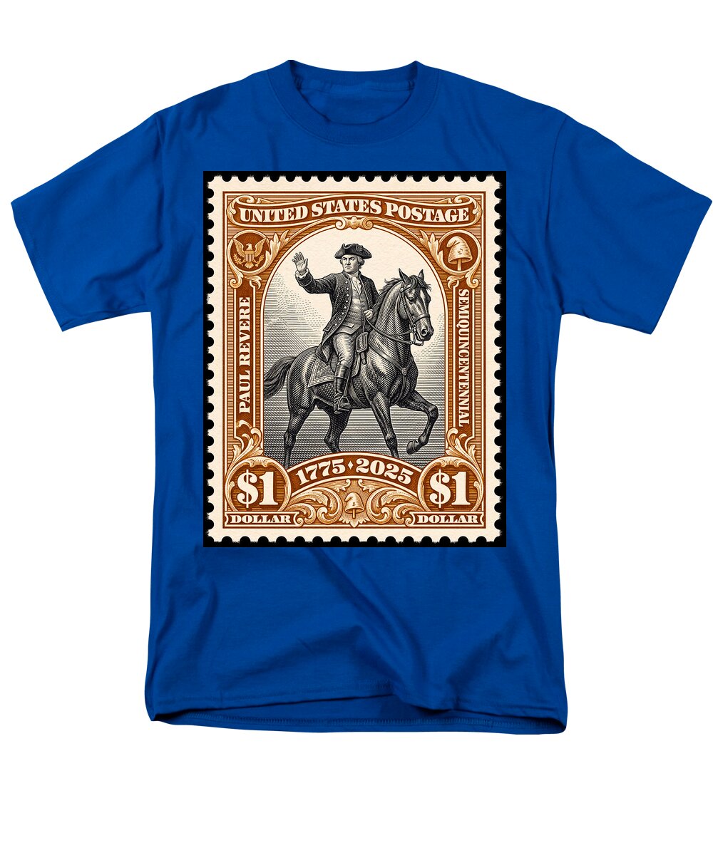 Paul Revere $1 1 - Men's T-Shirt  (Regular Fit)