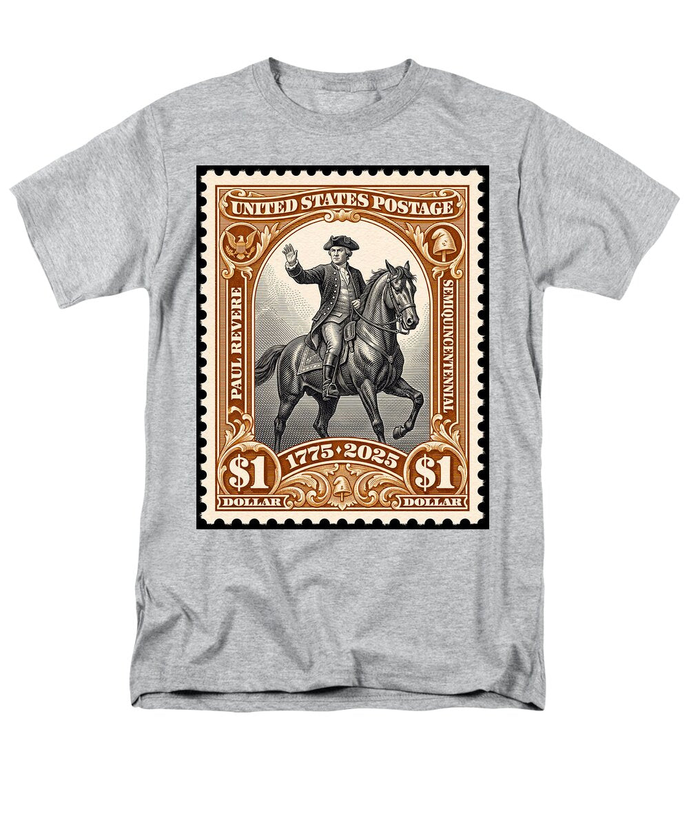 Paul Revere $1 1 - Men's T-Shirt  (Regular Fit)