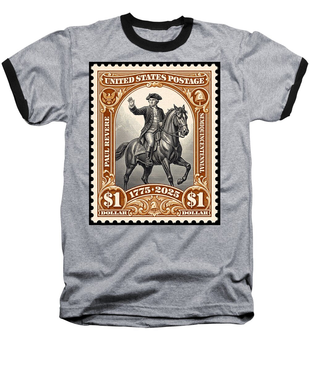 Paul Revere $1 1 - Baseball T-Shirt