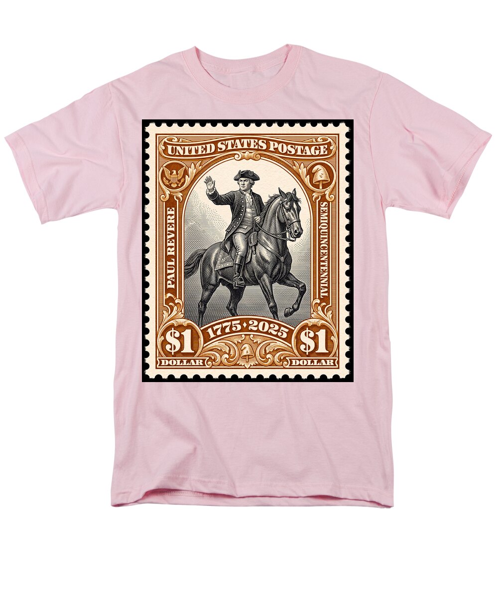 Paul Revere $1 1 - Men's T-Shirt  (Regular Fit)