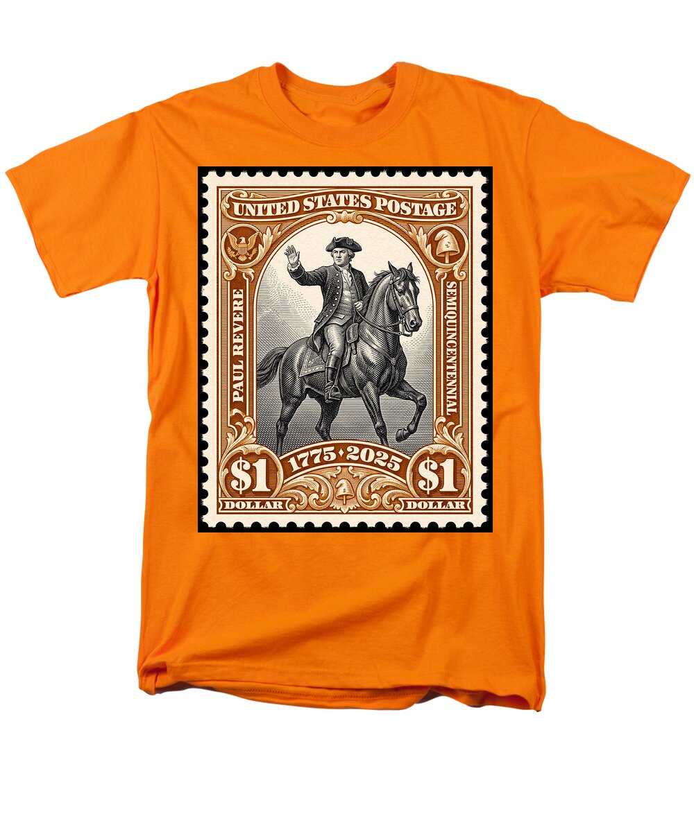 Paul Revere $1 1 - Men's T-Shirt  (Regular Fit)